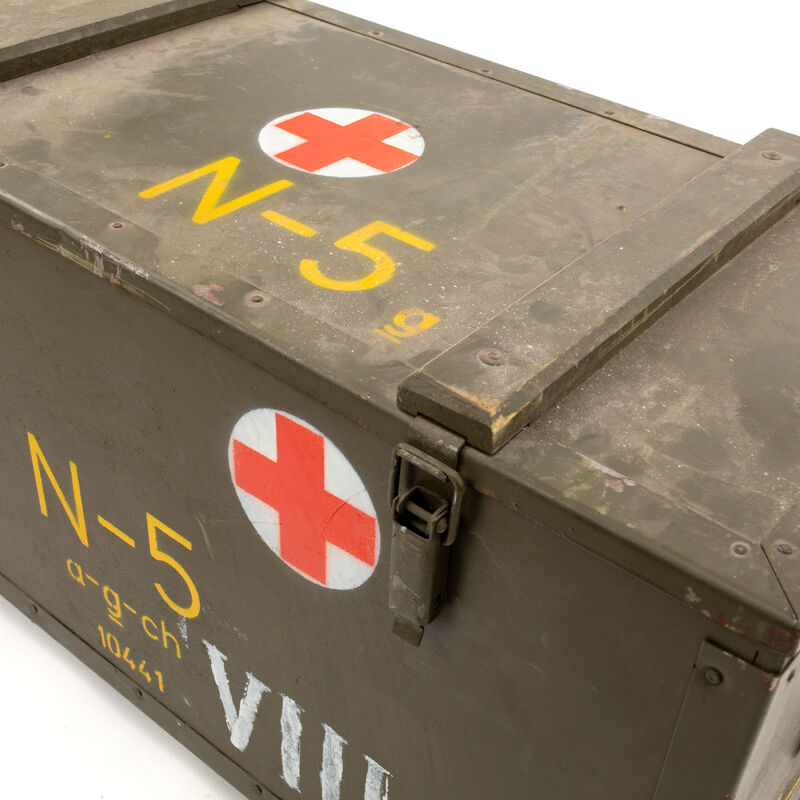 Czech Wooden Medical Box N-5H | No Drawers | Issued, , large image number 3